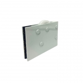 Roldana Deslizante Mini - Trilho Convencional MG001 - Branco