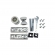 Roldana Stanley 2R Pista Reta 3,8 Simples (Par) Rol2RPR3,8Par