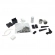 Kit Acessorio Para Box Frontal Tubular 8mm - KitF1 - Branco