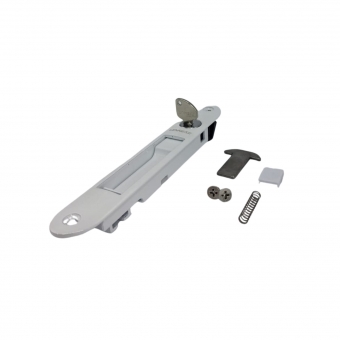 Fecho Concha C/ Chave 7411/Ac 160mm Slide Lingueta Suprema