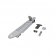 Fecho Concha C/ Chave 7411/Ac 160mm Slide Lingueta Suprema - Branco