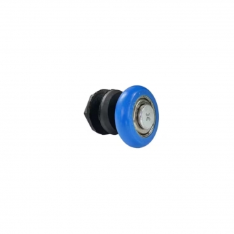 Roldana Excentrica Azul Plastico - 1125ExAzulPl