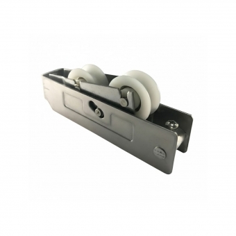 Roldana Suprema Inox, Dupla, Trilho Redondo 150kg, RS-R150