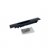 Fecho Concha 74011/A  Slide Quadrado 160mm - Preto