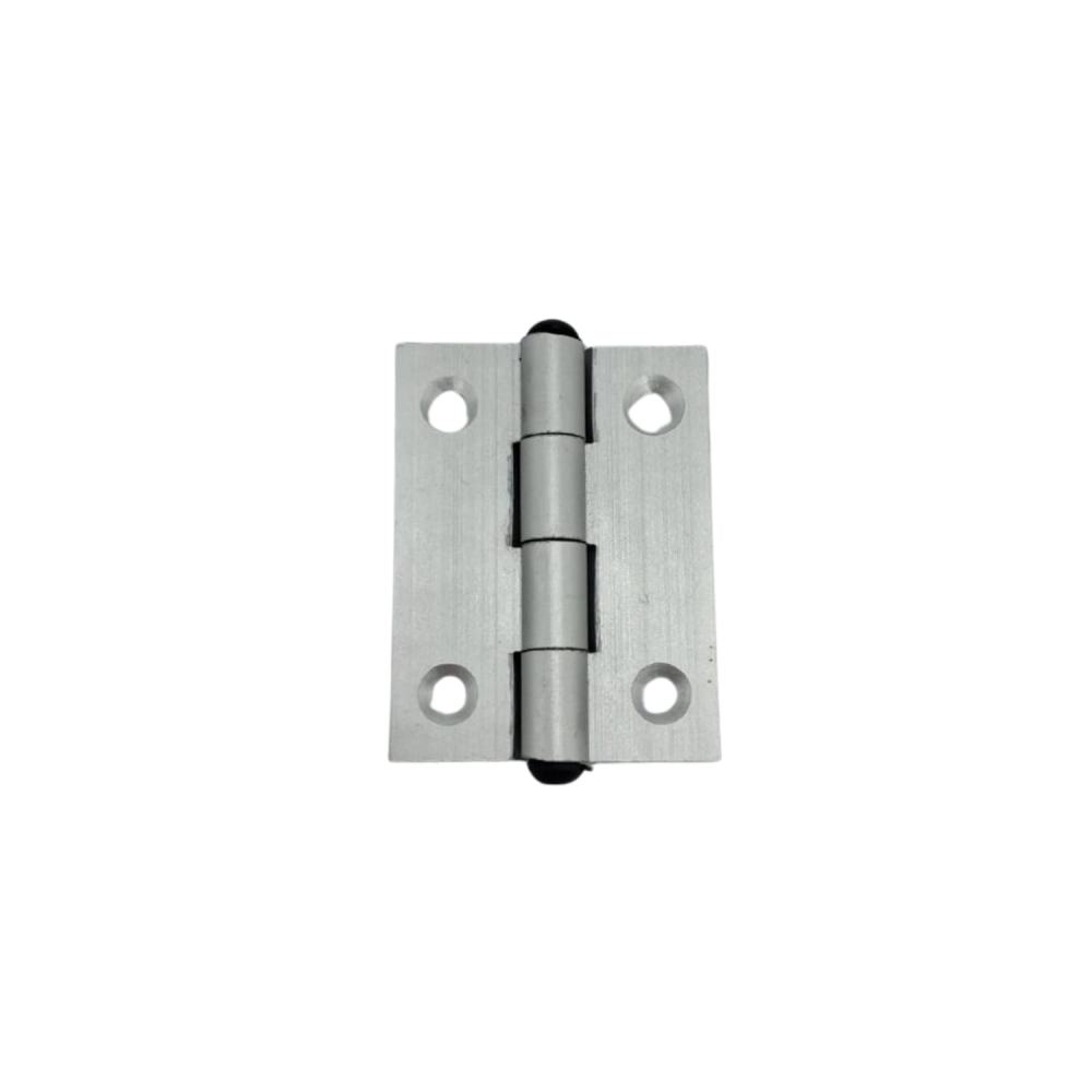 Dobradiça De Aluminio 40x50 (2Furos) - Fosco