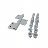 Dobradiça Dob751 Conv. 30 e 35, 3 Abas 60Kg Udinese (3un) - Branco