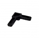 Acessorio Canto Tela Mosquiteira Perfil A057/DP009 - Preto