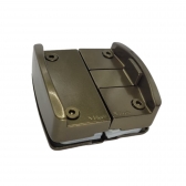Fechadura Bate Fecha Grande V/V 1570G - Bronze