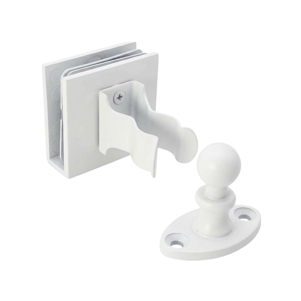 Fixador De Porta 1871/1872 (Pressão) - Branco