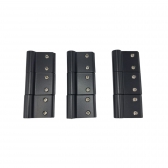 Dobradiça Dob751 Conv. 30 e 35, 3 Abas 60Kg Udinese (3un) - Preto