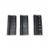 Dobradiça Dob751 Conv. 30 e 35, 3 Abas 60Kg Udinese (3un) - Preto