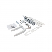 Fechadura Externa Stam 602 (601/33) Porta De Giro /Maçaneta - Branco