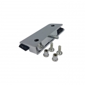 Dobradiça Superior Para Porta de Abrir Blindex (1101) - Cromado