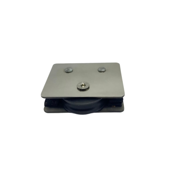 Roldana Mini Janela 1126 (Trilho Inferior) - Cromado
