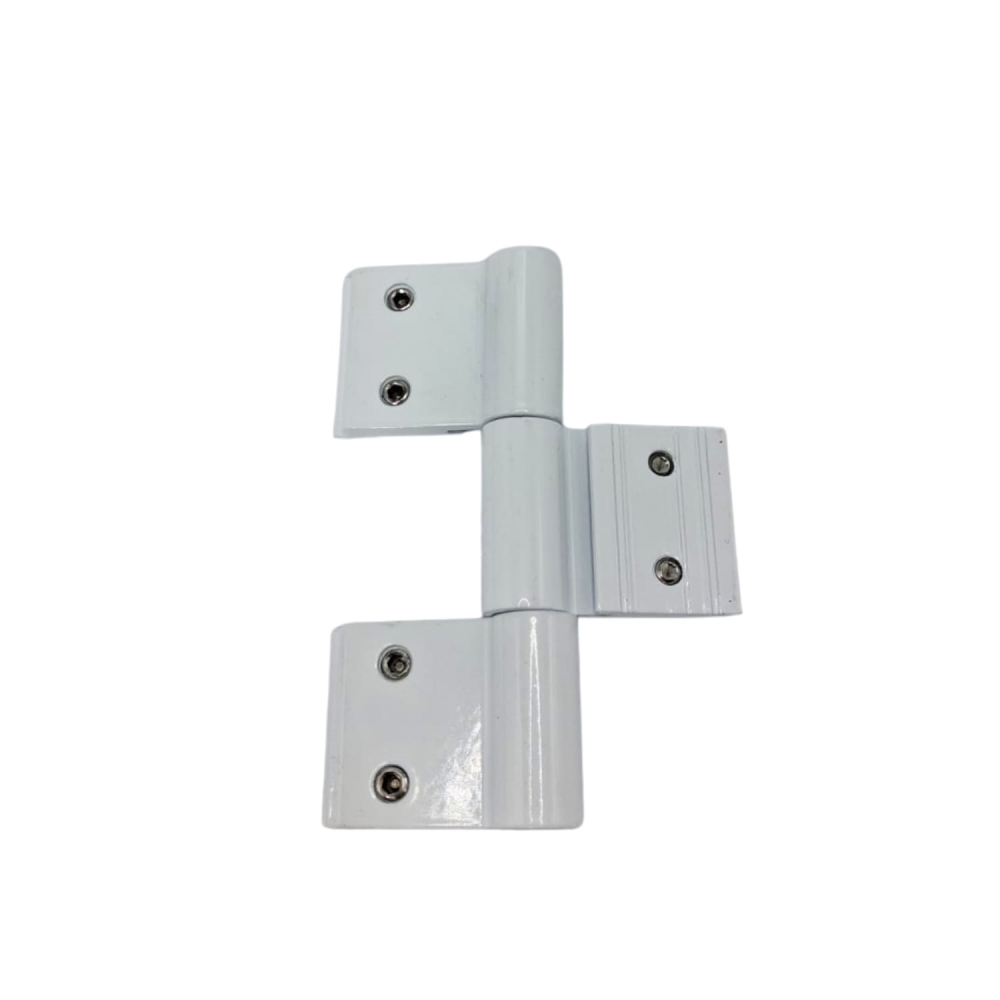 Dobradiça Dob751 Conv. 30 e 35, 3 Abas 60Kg Udinese (3un) - Branco