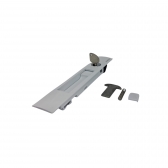 Fecho Concha C/ Chave 7411/Ac Square 160mm Lingueta Suprema - Branco
