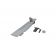 Fecho Concha C/ Chave 7411/Ac Square 160mm Lingueta Suprema - Branco