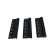 Dobradiça 3 Abas L25, 60Kg Udinese (3un.) - Dob8403AbasUdmax - Preto