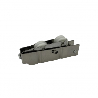 Roldana Suprema Inox, Dupla, Trilho Redondo 150kg, RS-R150