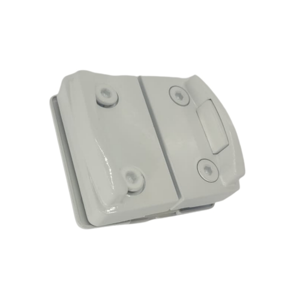 Fechadura Bate Fecha Pequeno V/V 1570N - Branco