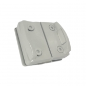 Fechadura Bate Fecha Pequeno V/V 1570N - Branco