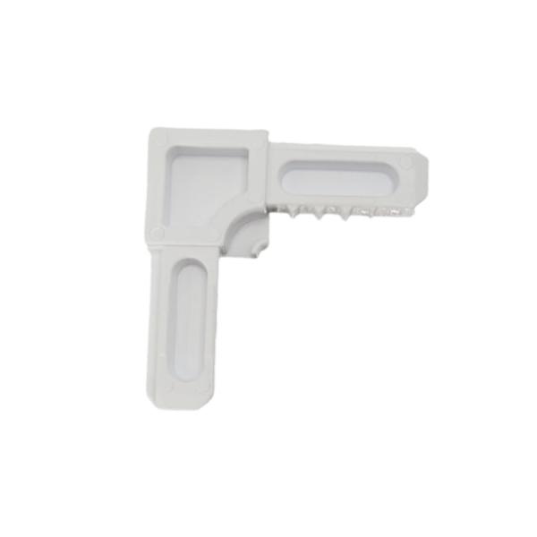 Acessorio Canto Tela Mosquiteira Perfil A057/DP009 - Branco