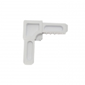 Acessorio Canto Tela Mosquiteira Perfil A057/DP009 - Branco