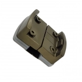 Fechadura Bate Fecha Pequeno V/V 1570N - Bronze