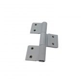 Dobradiça Dob751 Conv. 30 e 35, 3 Abas 60Kg Udinese (3un) - Branco