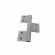 Dobradiça Dob751 Conv. 30 e 35, 3 Abas 60Kg Udinese (3un) - Branco
