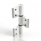 Dobradiça 3 Abas L25, 60Kg Udinese (3un.) - Dob8403AbasUdmax - Branco
