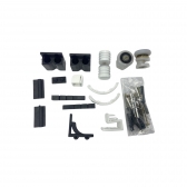 Kit Acessorio Para Box Frontal Tubular 8mm - KitF1 - Branco