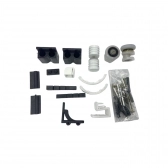 Kit Acessorio Para Box Frontal Tubular 8mm - KitF1 - Branco