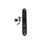 Fecho Concha 7411/A 160mm Slide Lingueta Suprema (Fec7411/A) - Preto