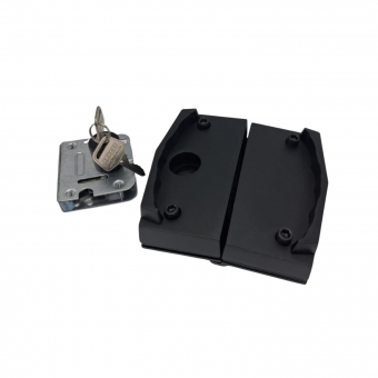 Kit 11 TecnoLock Preto - Fechadura P/ Janela Correr V/V