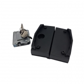 Kit 11 TecnoLock Preto - Fechadura P/ Janela Correr V/V