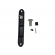 Fecho Concha C/ Chave 7411/Ac 160mm Slide Lingueta Suprema - Preto