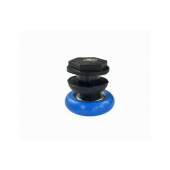 Roldana Excentrica Azul Plastico - 1125ExAzulPl