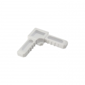 Acessorio Canto Tela Mosquiteira Perfil A057/DP009 - Branco