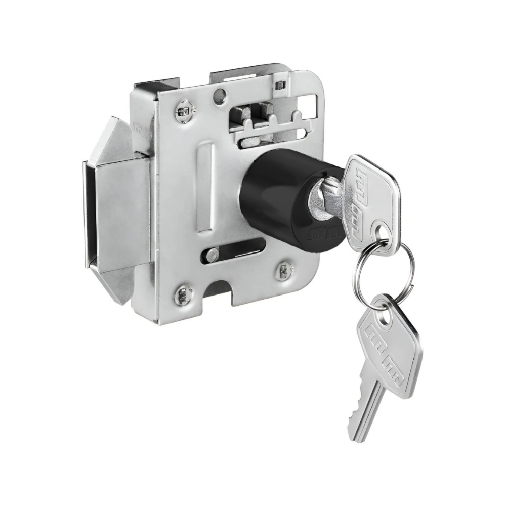 Miolo Fechadura Porta Vidro Correr Cilindro 3530/3210 2 chaves