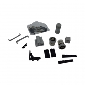 Kit Acessorio Para Box Quadrado (Reto) 8mm - KitF1R - Fosco