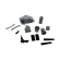 Kit Acessorio Para Box Quadrado (Reto) 8mm - KitF1R - Fosco