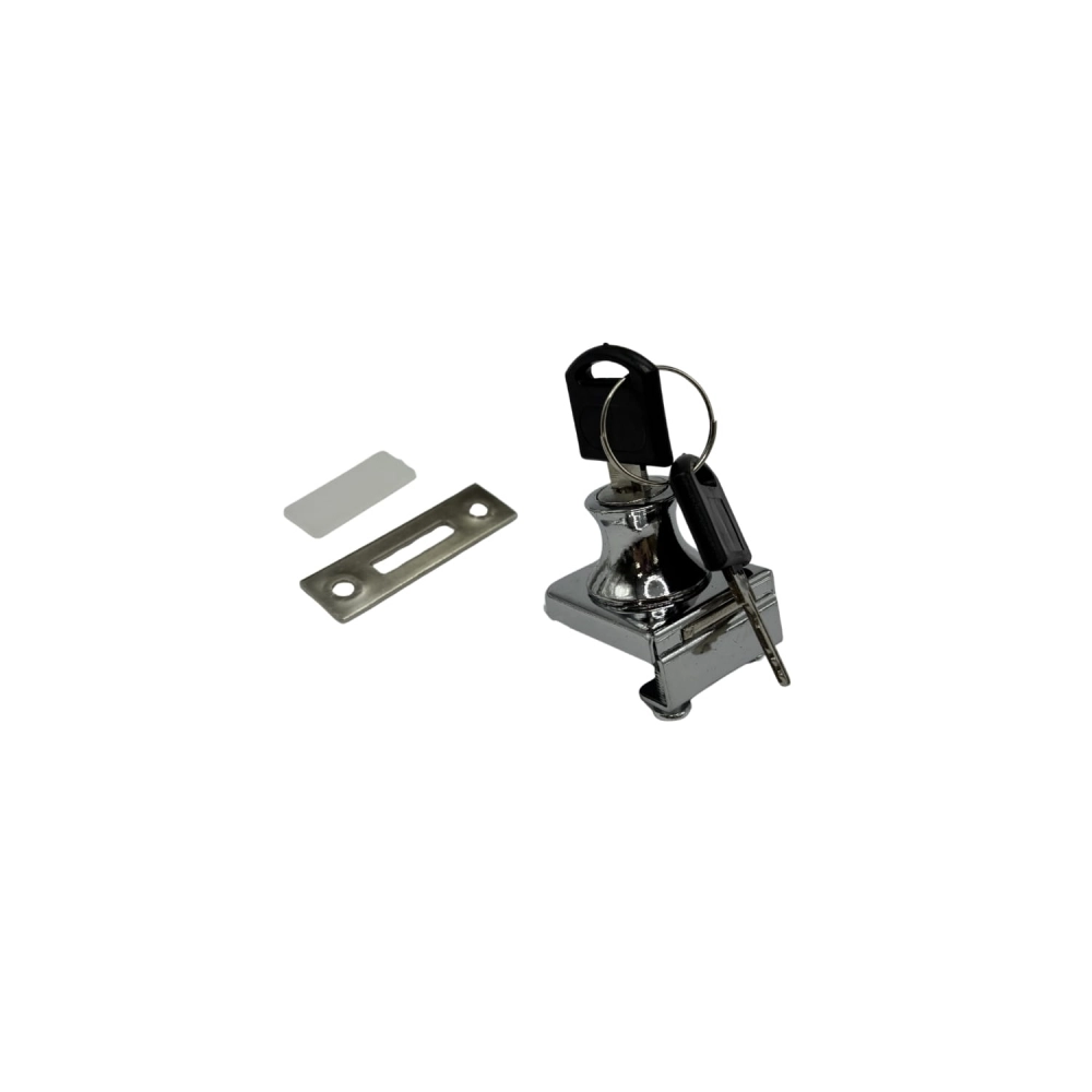 Simples Fechadura Plus Para Vitrine ou Rack