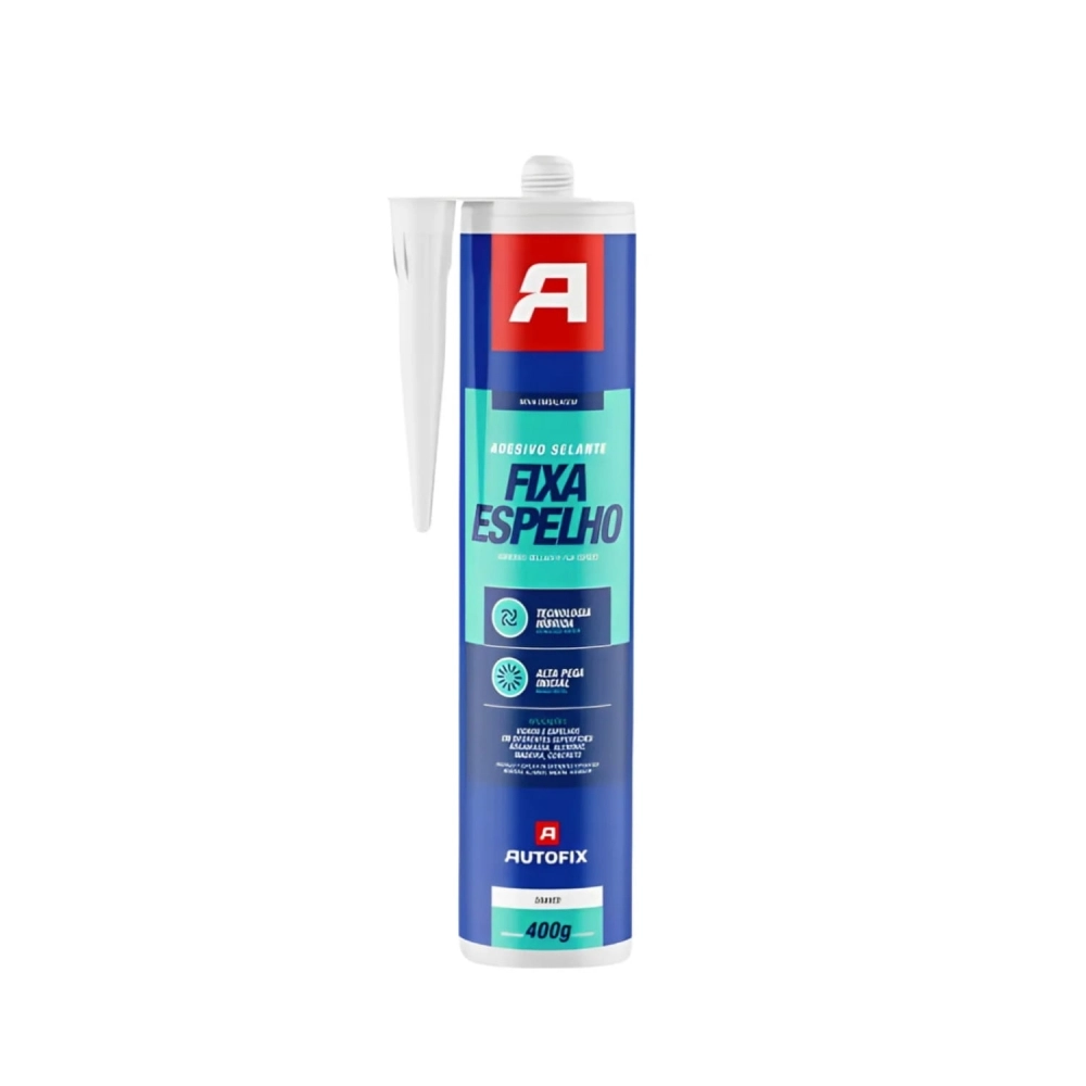 Adesivo Fixa Espelho 400g - AutoFix (Silicone)