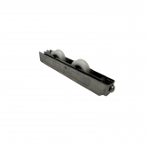 Roldana Gold Inox Dupla P/ Trilho Redondo 200 Kg (RG-R200)