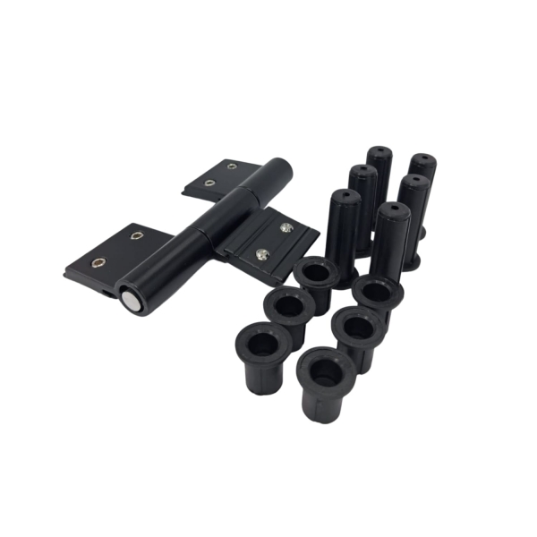 Dobradiça Dob751 Conv. 30 e 35, 3 Abas 60Kg Udinese (3un) - Preto