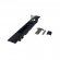 Fecho Concha C/ Chave 7411/Ac Square 160mm Lingueta Suprema - Preto