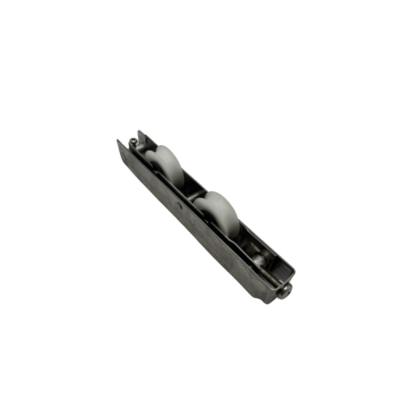 Roldana Gold Inox Dupla P/ Trilho Redondo 200 Kg (RG-R200)