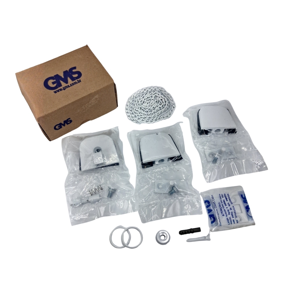 Kit Janela Basculante Kit 06 GmS - Branco