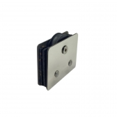 Roldana Mini Janela 1126 (Trilho Inferior) - Cromado
